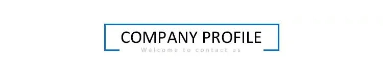 Company profile header card with no tape shown