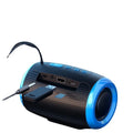 Hot Sale Waterproof Outdoor Speaker RGB Lighting Effect Bluetooth Speakers for Party Blue My Store