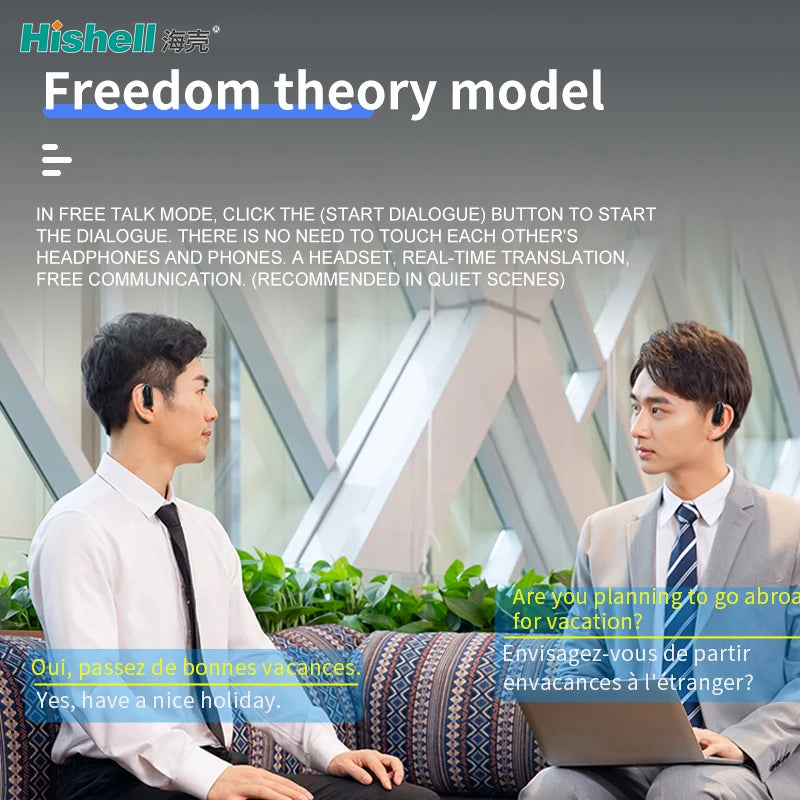 Portable Mini Translator Over 100 Kinds of Languages Mobile Phone APP Translate Real Time Smart Voice Translation Device Tidesmit