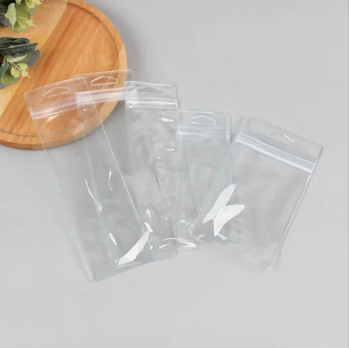 Pvc Self-styled Bag Bone Strip Bag Makeup Brush Scraping Eyebrow Knife Pendant Antique Gold and Silver Jewelry Moisture-proof