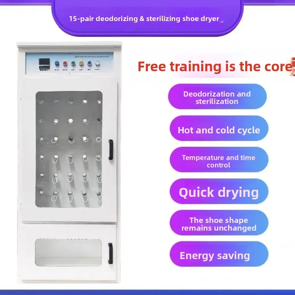 Commercial Shoe Washer Dryer with Sterilization