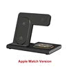 15W Fast Charging Station 3 in 1 Wireless Charger for Best Seller Products on Amazon 2024 in USA for Apple Samsung Multi Device Black For Apple Watch Tidesmit