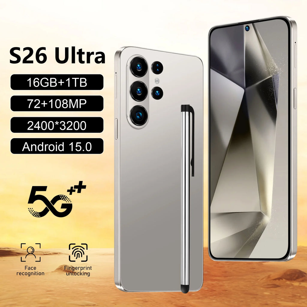 Unlocked 5G Smartphone: 7.3-inch OLED, 16GB RAM, 1TB Storage Tidesmit