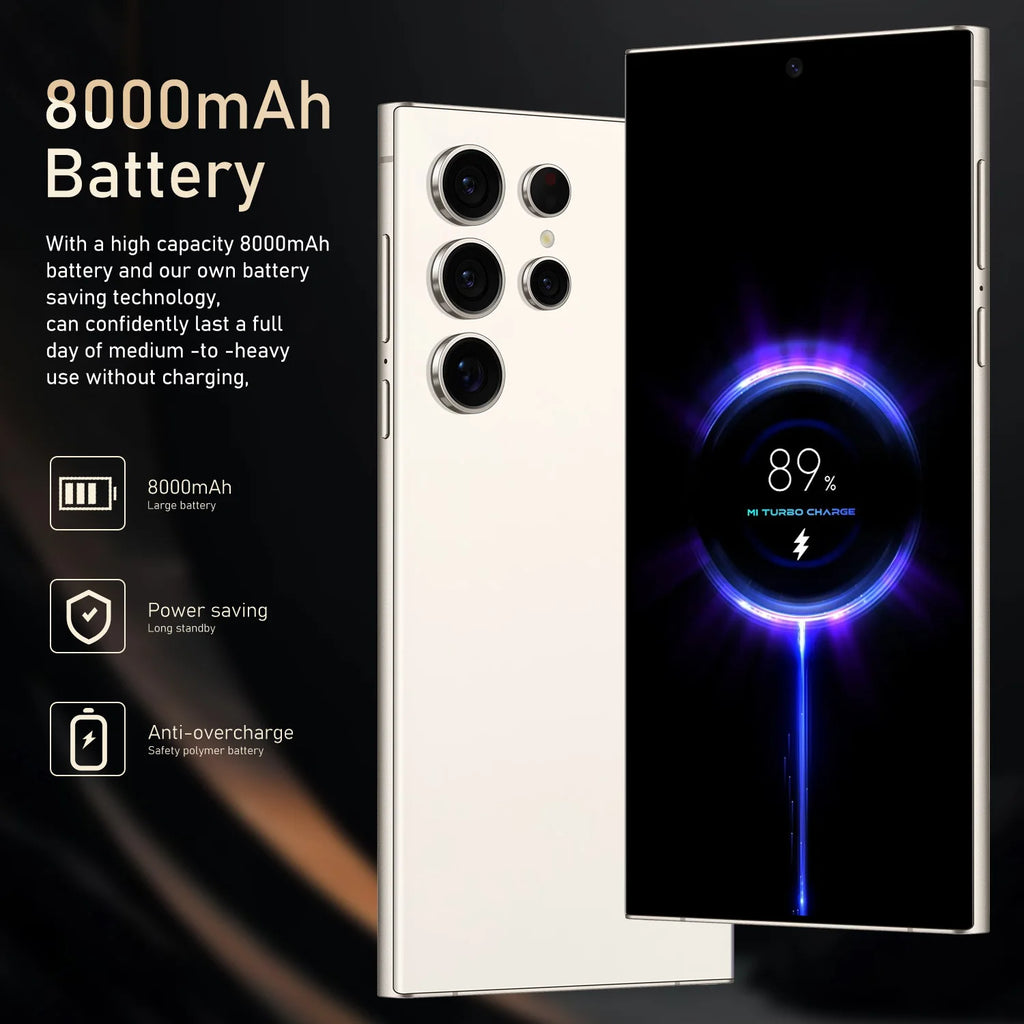 S24 Ultra 5G Smartphone 1TB 16GB RAM 7.3 Inch AMOLED Display Tidesmit
