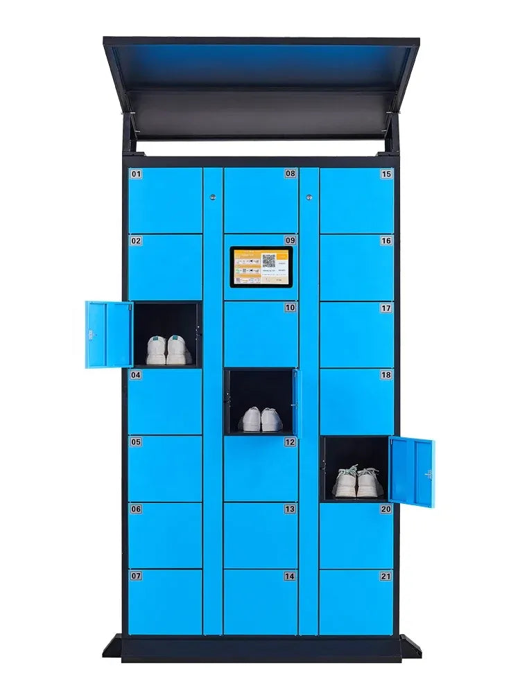 Smart Shoe Washing Locker Electronic Self Service Station