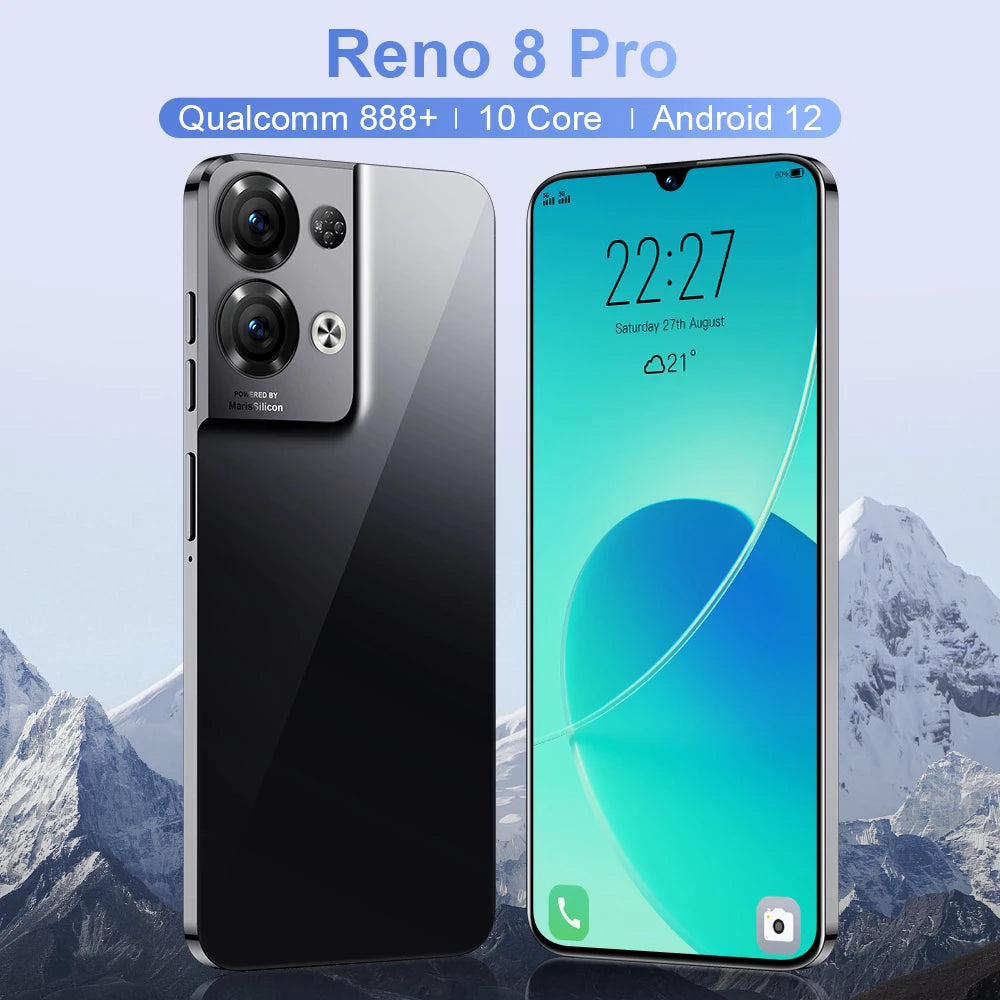 Oneplus 10 Pro 5g Smartphone Supervoo AndroidSmartphone Original 5000mah 6.7 Inch 5000amh Smart Phone TFT Reno 9 Pro 5g - Tidesmit