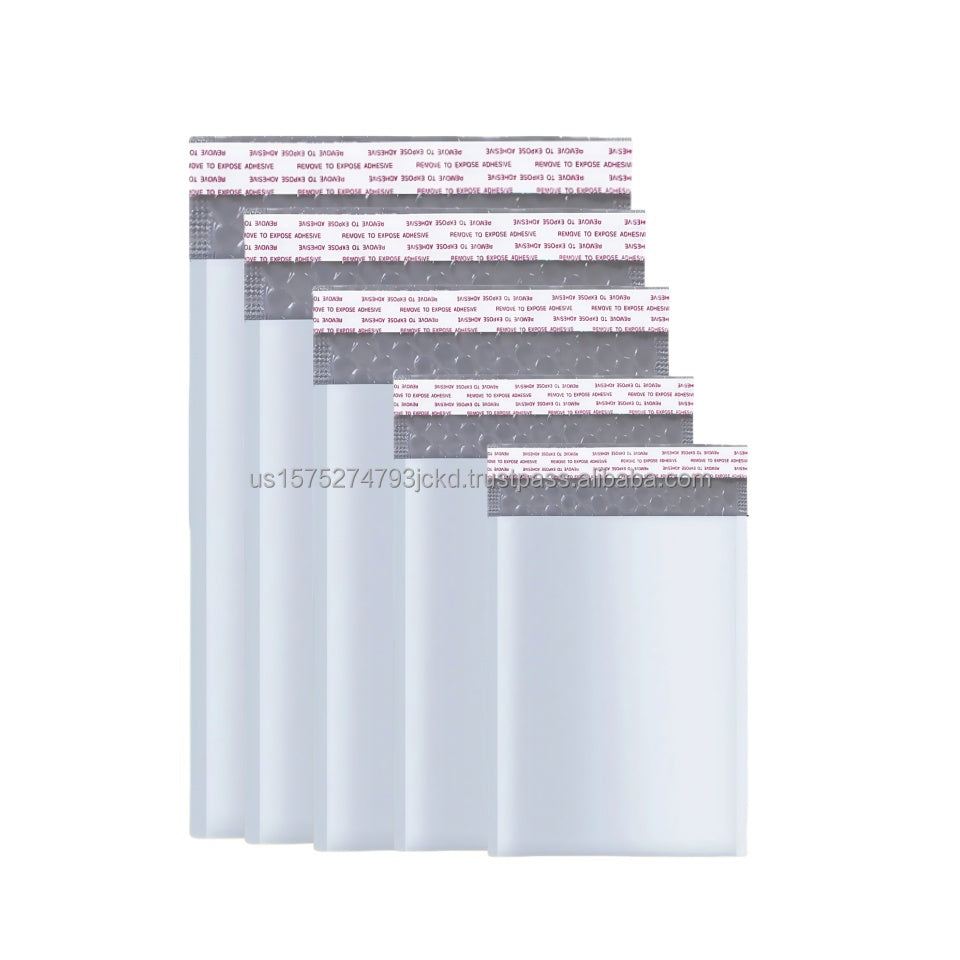 PBM#1 7.25x11 in Poly Bubble Mailers 2 Mil Waterproof Thick US Made Mailing Padded Self-Seal Lightweight