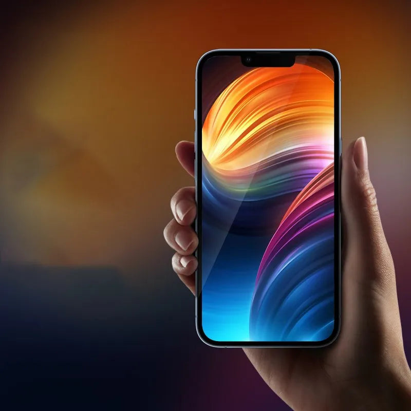 MOMAX 0.3mm Anti Scratch Tempered Glass for iPhone 14 13 13 Pro Privacy Screen Protector Tidesmit