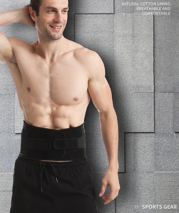 Double Pull Back Lumbar Support Belt Waist Orthopedic Corset Men Women Spine Decompression Waist Trainer Brace Back Pain Relief