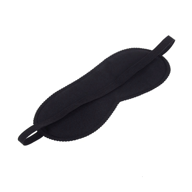 Black Eye Masks Fast Sleeping Eye Mask Eyeshade Cover Shade Patch Women Men Soft Portable Blindfold Travel Slaapmasker
