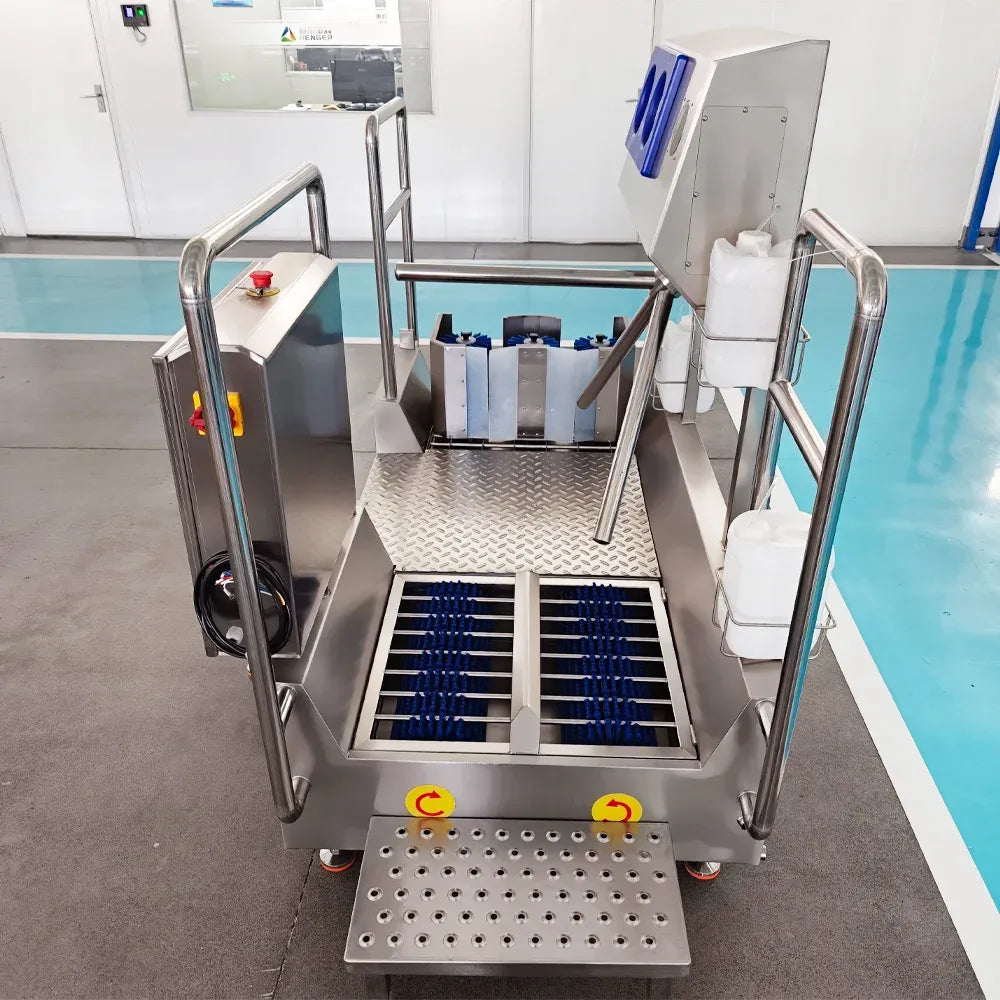 Commercial Employee Hygiene Station and Boot Washing Machine
