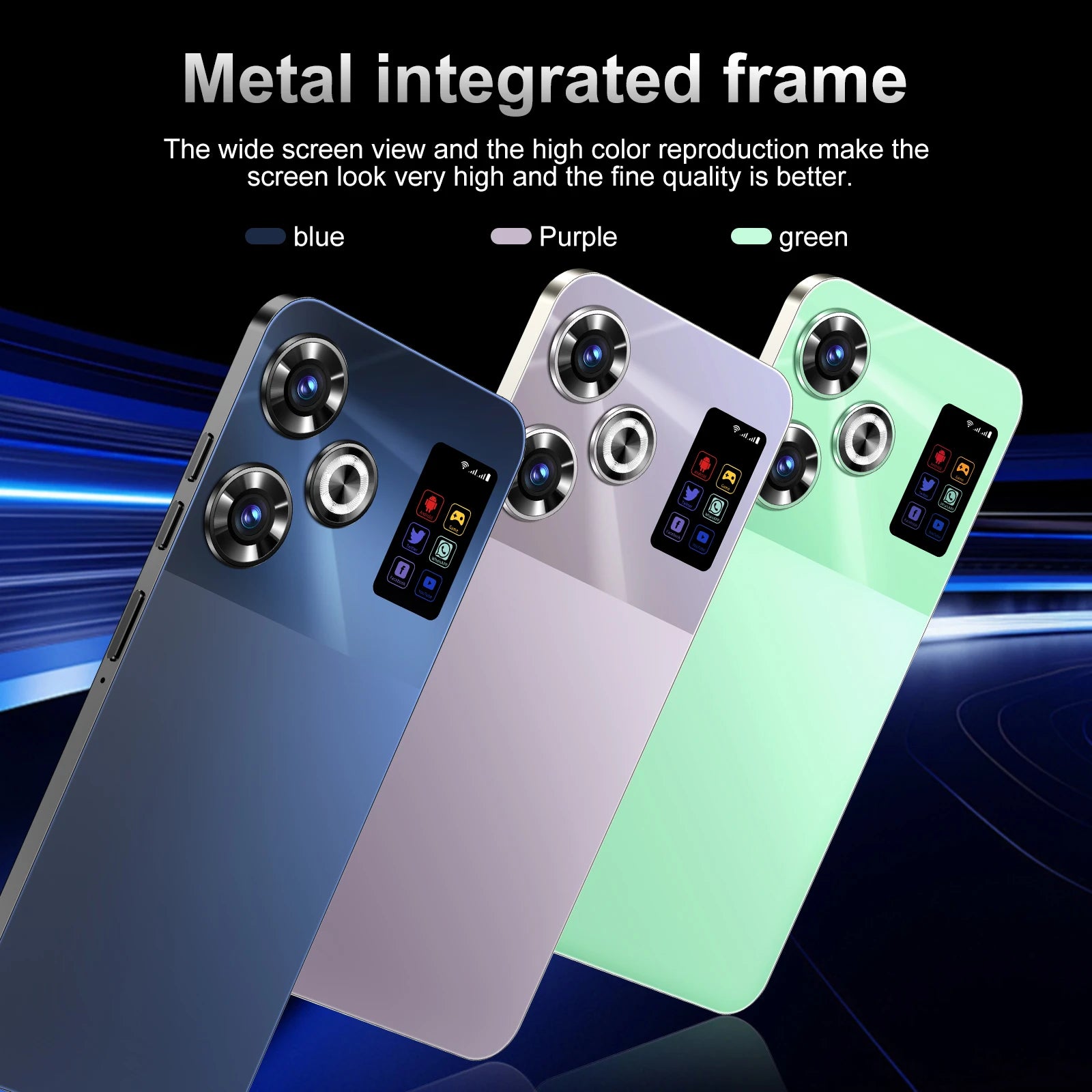 Tidesmit 5G Smartphone, 16GB RAM, 1TB Storage, 108MP Camera Tidesmit