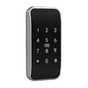 TTlock APP Cabinet Smart Digital Rfid One Keypad Code Lock for Furniture and Public Mode Bluetooth Option Cabinet Lock Silver Tidesmit