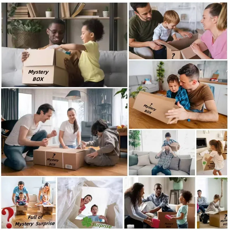 MysteryBox Electronics Surprise Explosion Smart Watch Caja Misteriosa Box Excitedly Opening the Box - Tidesmit