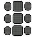 EMS Muscle Stimulator Replacement Gel Pads - Conductive 6-Pair Ab Belt Patch Relaxation Treatment 3 pairs Tidesmit