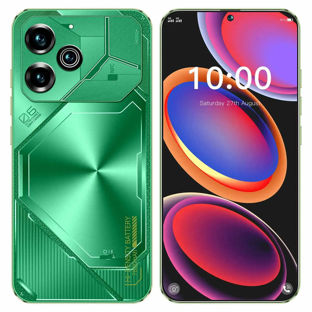 POVA 6 Pro 5G Smartphone 16GB RAM 1TB - Green & Blue Tidesmit