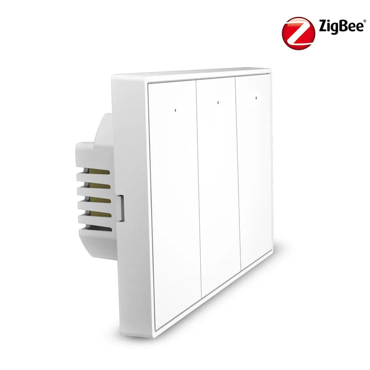 Zemismart Zigbee US Wall Light Switch Work with Tuya Smart Life APP No Neutral Interruptor Timer Alexa Google Home Voice Control