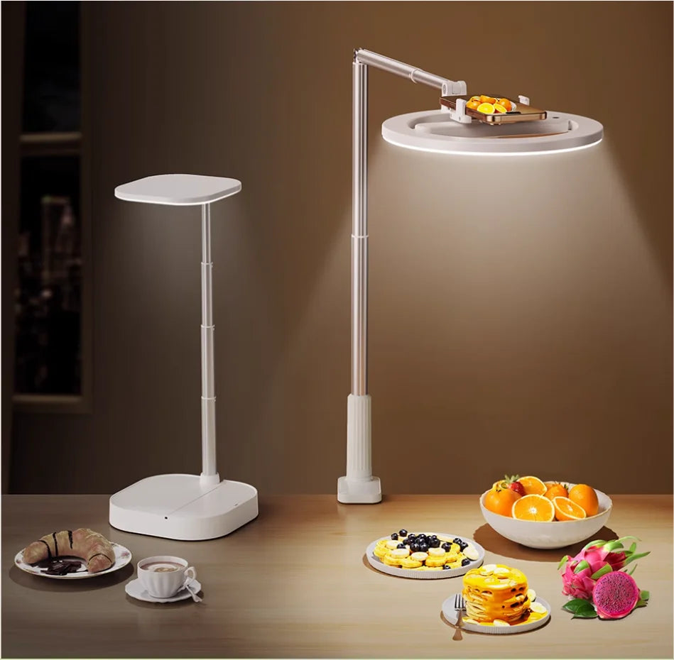 Professional LED Ring Light for Mobile Phone Beauty Selfie Video Recording for Live Broadcast TikTok-Mobile Phone Stand Lighting Tidesmit