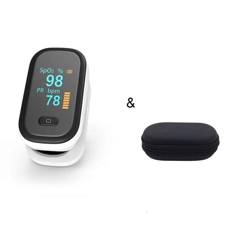 JianYouCare Medical Portable Finger Pulse Oximeter Saturometer Oxygen Saturation Oled Oximetro De Dedo Saturometro Monitor Child
