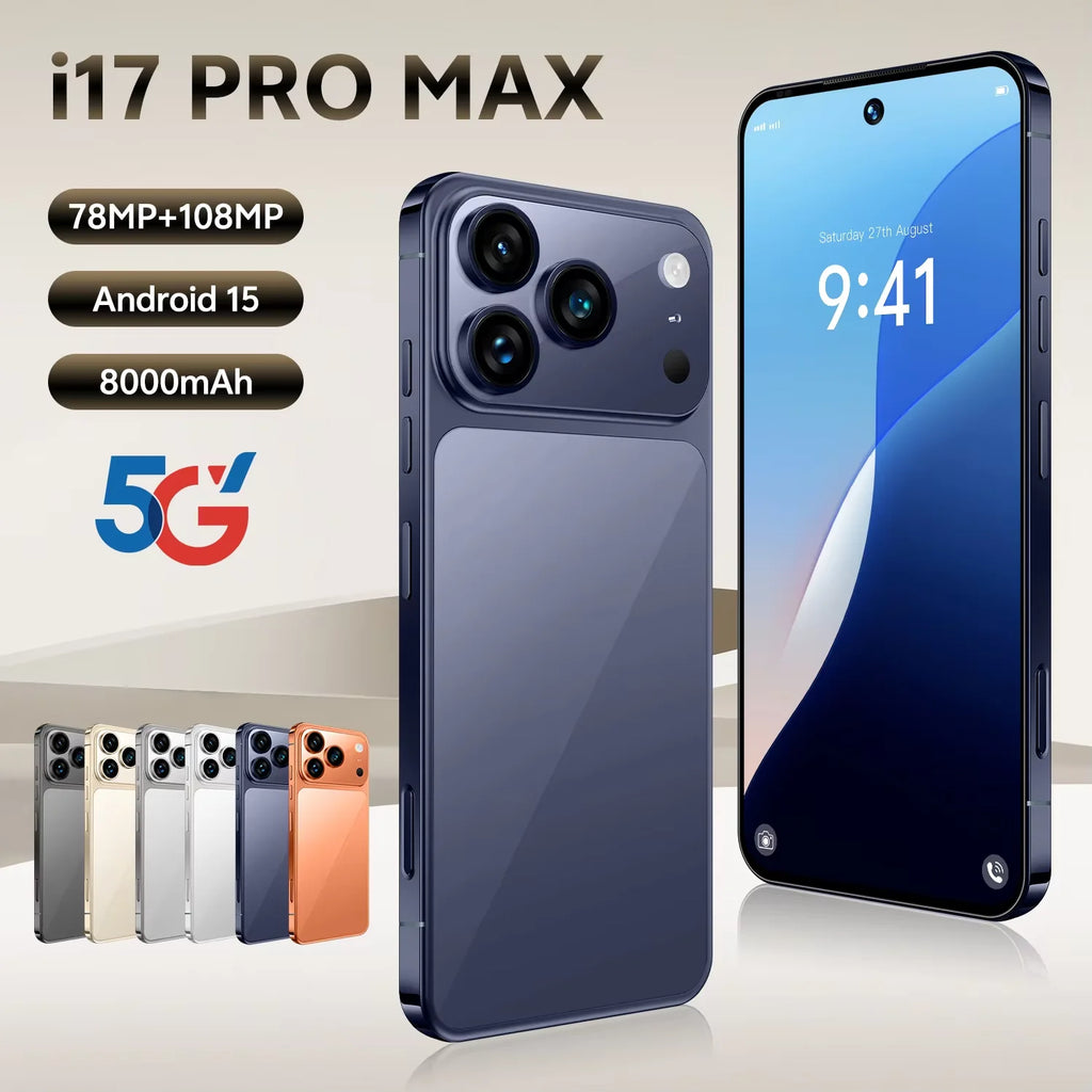Tidesmit 5G Smartphone 16GB RAM 1TB Storage 6.9 Inch AMOLED Display Tidesmit