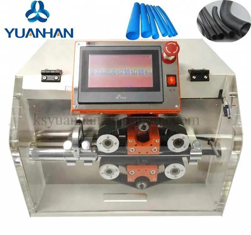 Automatic Silicone Tube / Silicone Pipe / Rubber Hose Cutter Cutting Machine
