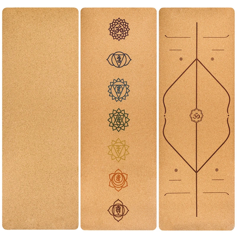Dark Printing Yoga Fitness Mat Suede Rubber Non-slip Health Yoga Flower Mat Factory Outlet Practice Mat With Ncie Design