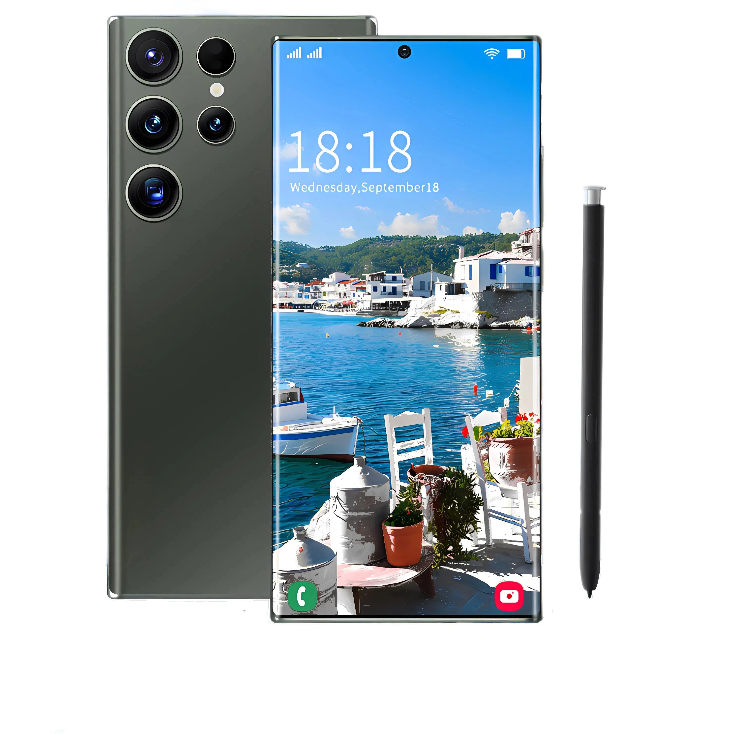 SVm Sun S23 Ultra Android Smart Phone High Quality 8+256GB HD Screen Resolution LTE and CDMA Cellular in French and Spanish - Tidesmit