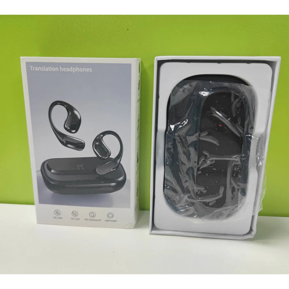 Smart Translator Earbuds Wireless Headphones Real Time Ai Open Ear Language Translation Wireless Earbuds with CHATGPT Tidesmit
