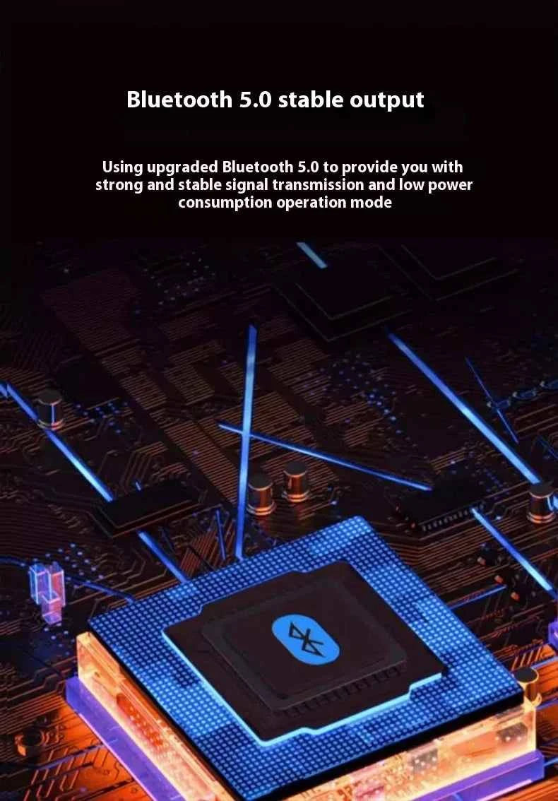 Upgrade Mini Portable Bluetooth Speaker RGB Light USB TF Card Reader Stereo MP3 Speaker for Home Atmosphere Desktop My Store