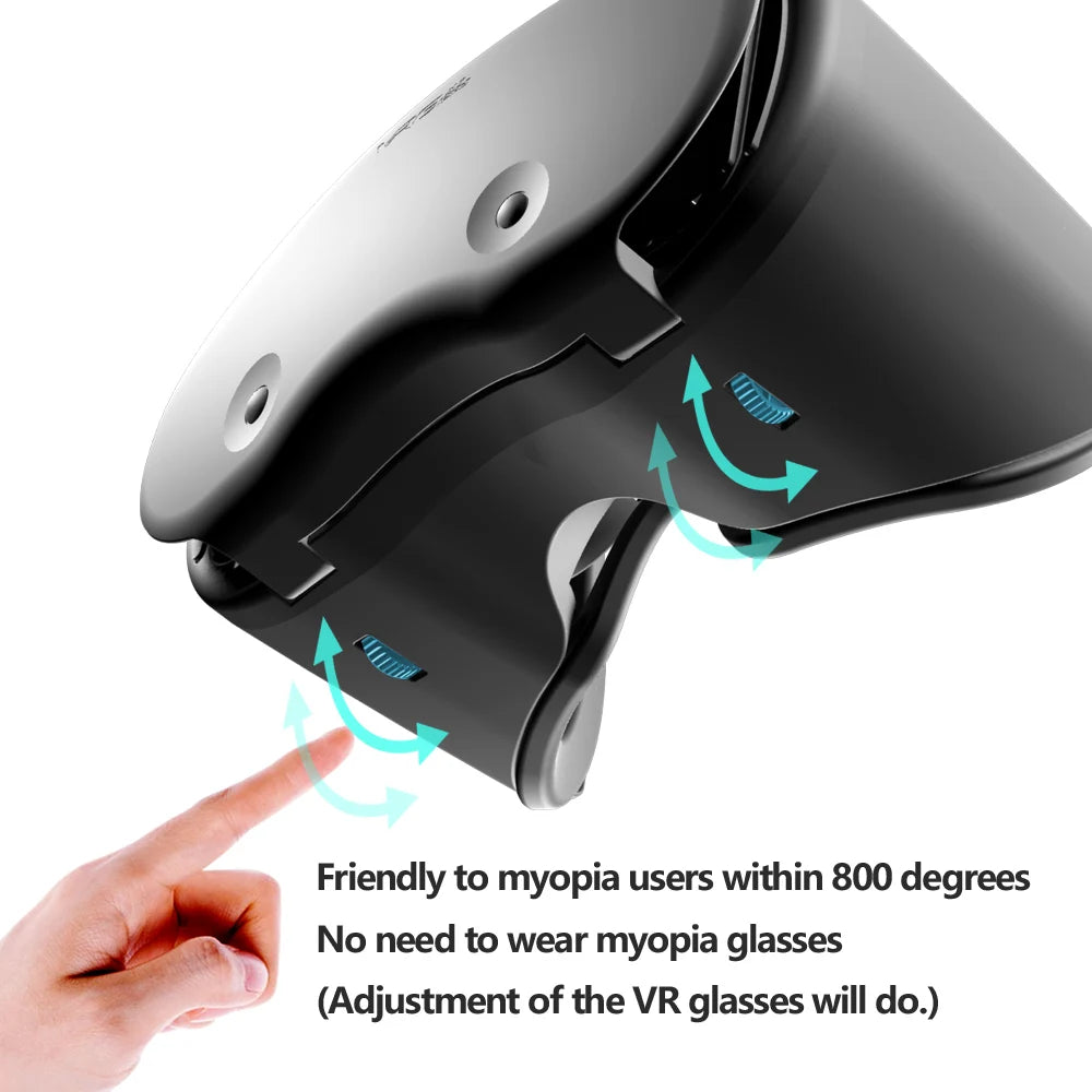 VR Headset for Smartphones: Immersive 3D Glasses for Spatial Experiences Tidesmit