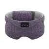 Bluetooth Sleep Headphones with Ultra Soft Thin Speakers for Side Sleepers - Sleep Mask with Built-in 20 Soothing Sound White Noise House Speakers Purple SK-29F My Store