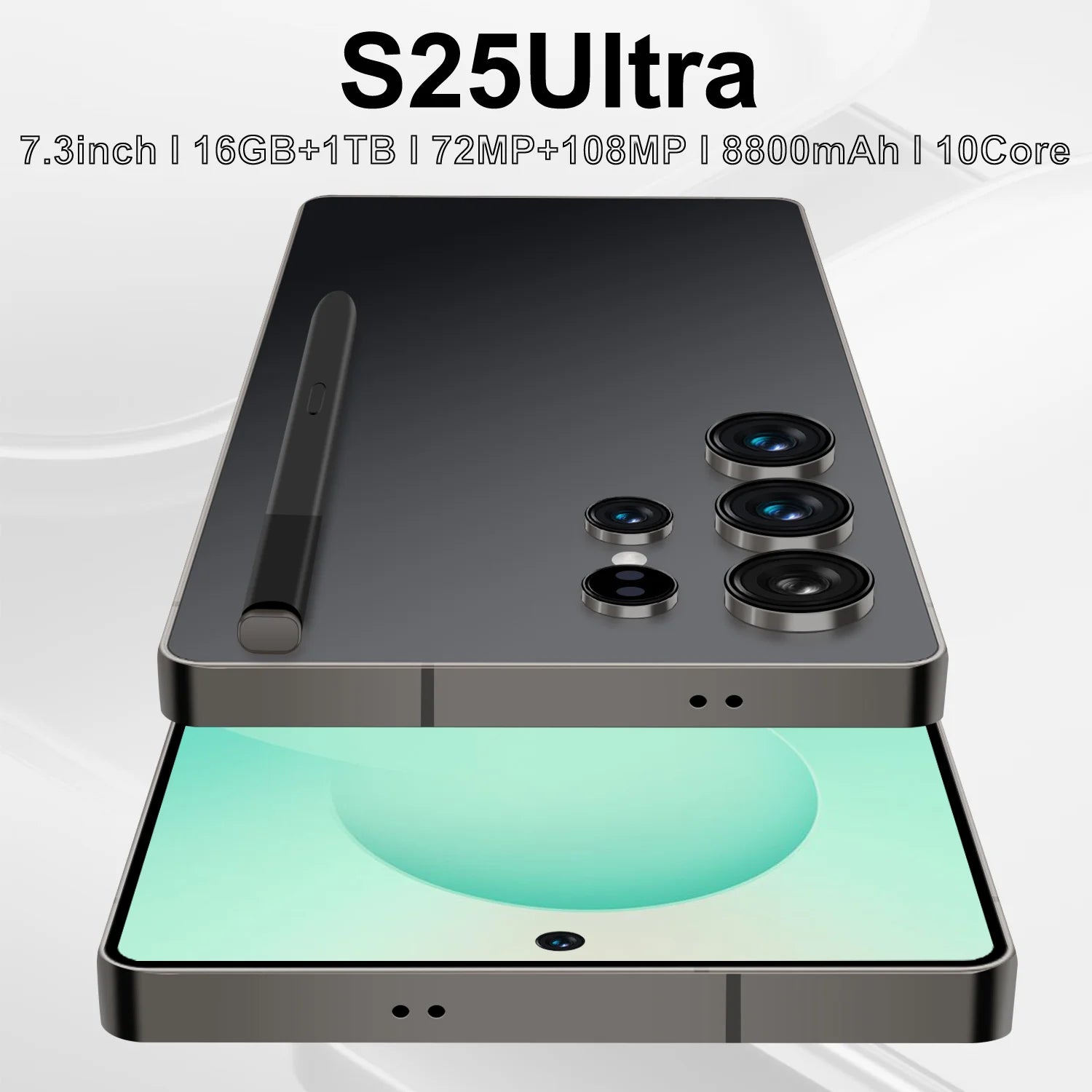 S25 Ultra 5G Smartphone, 16GB RAM, 1TB Storage, 8800mAh Battery Tidesmit