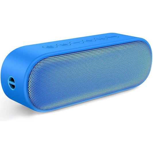 Bluetooth Speaker -LENRUE A15 Portable Bluetooth Speaker IPX7 Waterproof 20W Stereo Sound 20H Playtime Built-in Mic Outdoor Bluetooth Speaker Blue