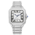 Reloj Full Diamond Jewelry Hip Hop Iced Out Automatic Watches Gold Luxury Men Mechanical VVS Moissanite Watch