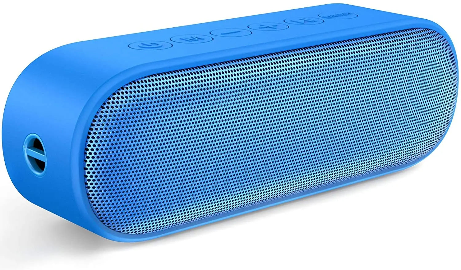 LENRUE A15 Portable Bluetooth Speaker IPX7 Waterproof 20W Stereo Sound 20H Playtime Built-in Mic Outdoor Bluetooth Speaker Blue Blue plastic 2.5" My Store