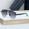 BIZSTER Luxury Frameless Fashion Toad Shaped Sunglasses UV400 Optical Casual Unisex Outdoor Use Model 6024