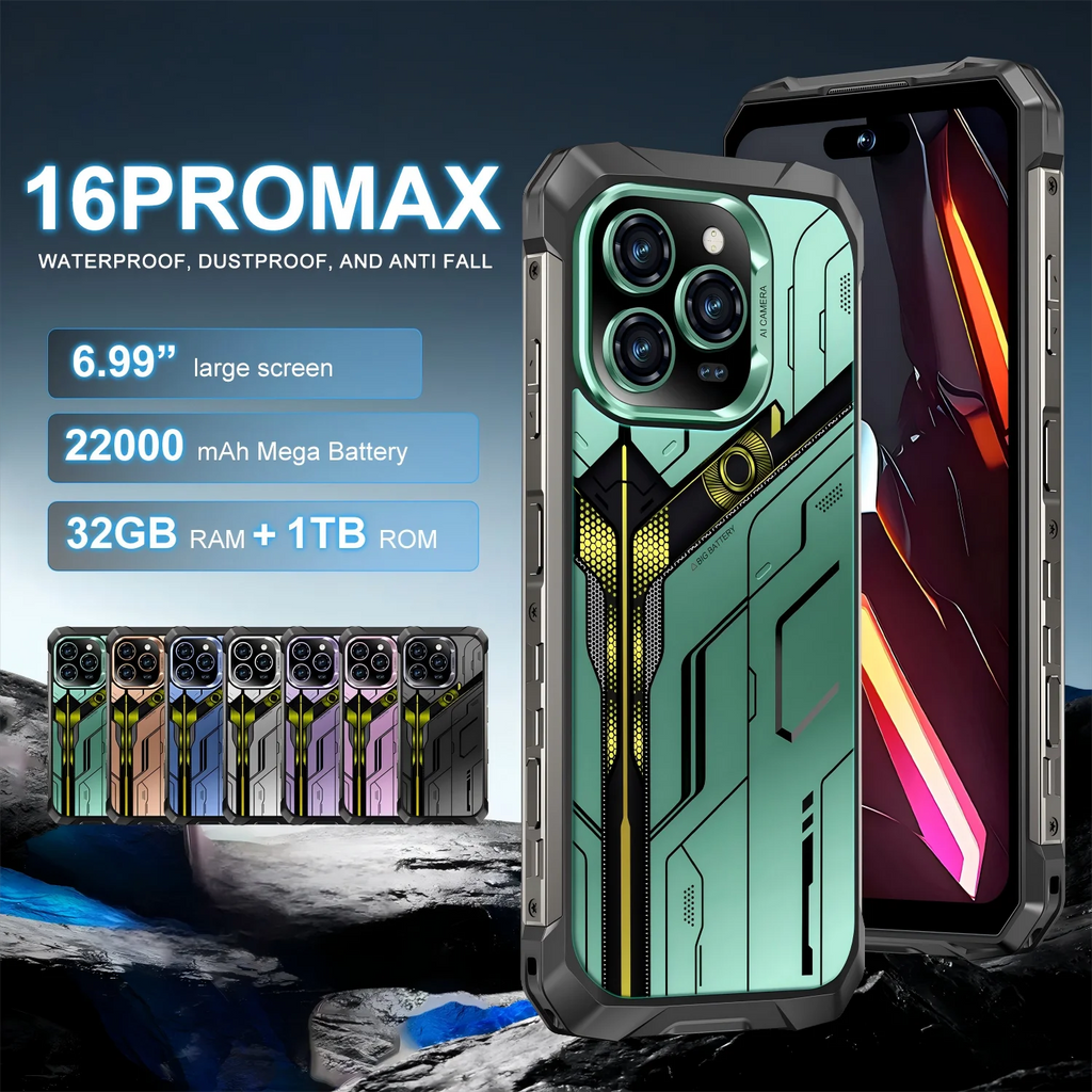Tidesmit 2025 5G smartphone with 6.9-inch OLED display, 108MP camera, and 40W fast charging in sleek design.