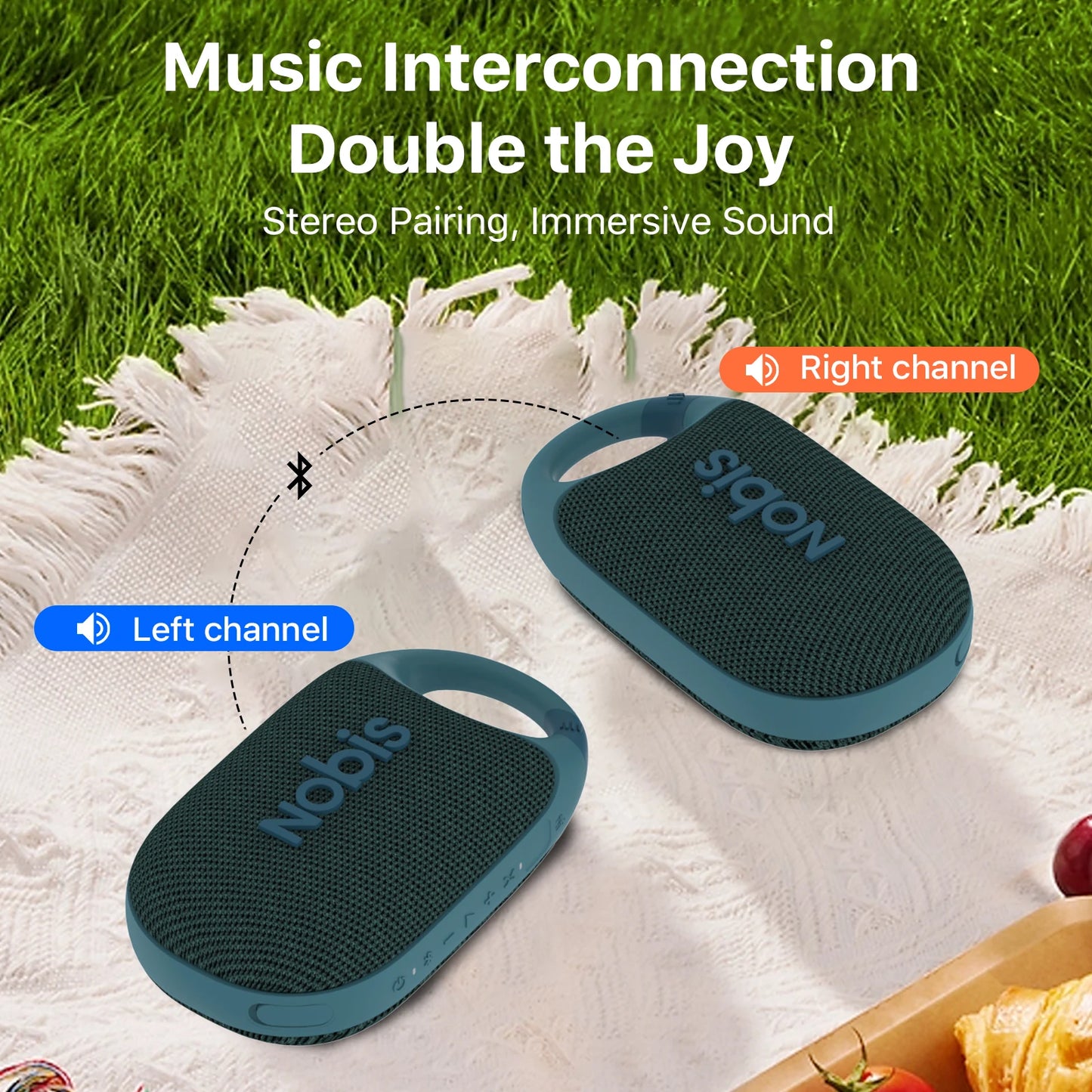 Bluetooth Speaker -Portable 5W Minifor Bluetooth Speaker HD Sound with 10H Playtime IPX5 Waterproof for Home/Travel/Outdoor UseFCC Approved Speaker