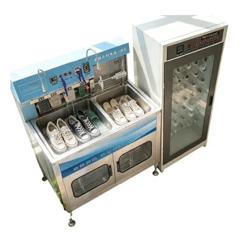 Professional Shoe Washer Dryer Combo with Ozone Sanitizing
