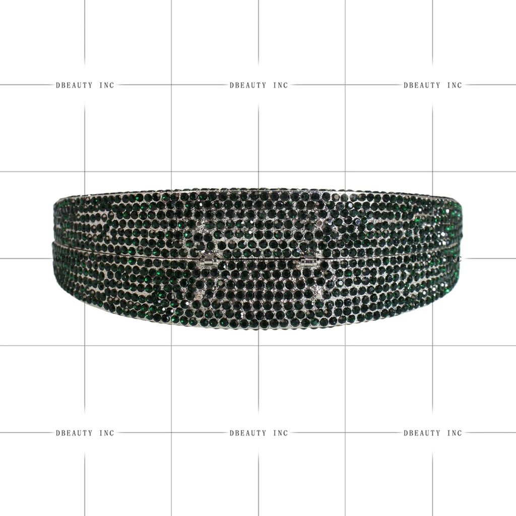 Moon Shape Rhinestone Classic Fashion Luxury Evening Clutch Women's Elegant Unique Shoulder Handbag Purse for Wedding