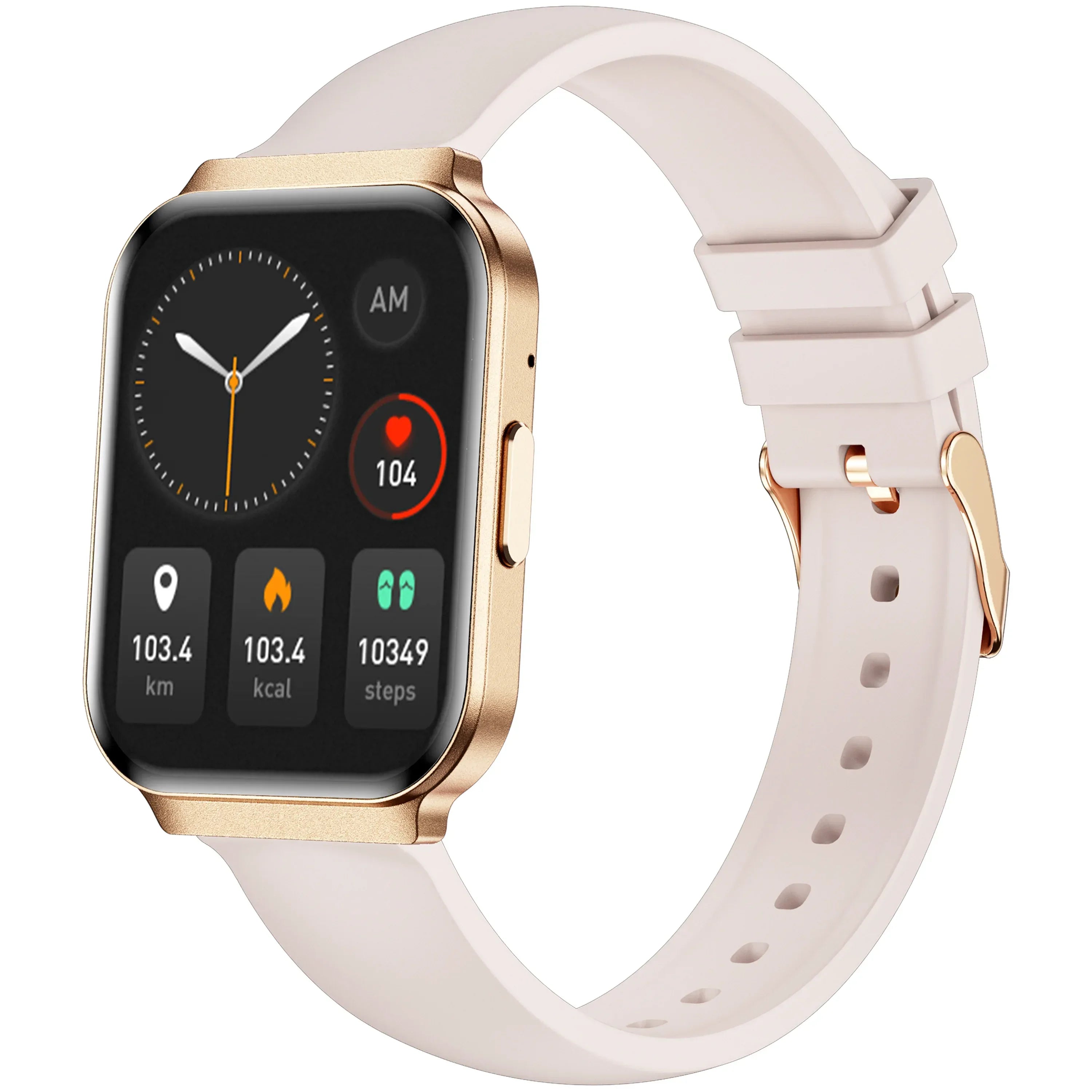 VALDUS Sleep Detection Breathing Training 150mAh Smart Watch Blood Pressure Heart Rate Monitoring Waterproof VS18 Smartwatch - Tidesmit