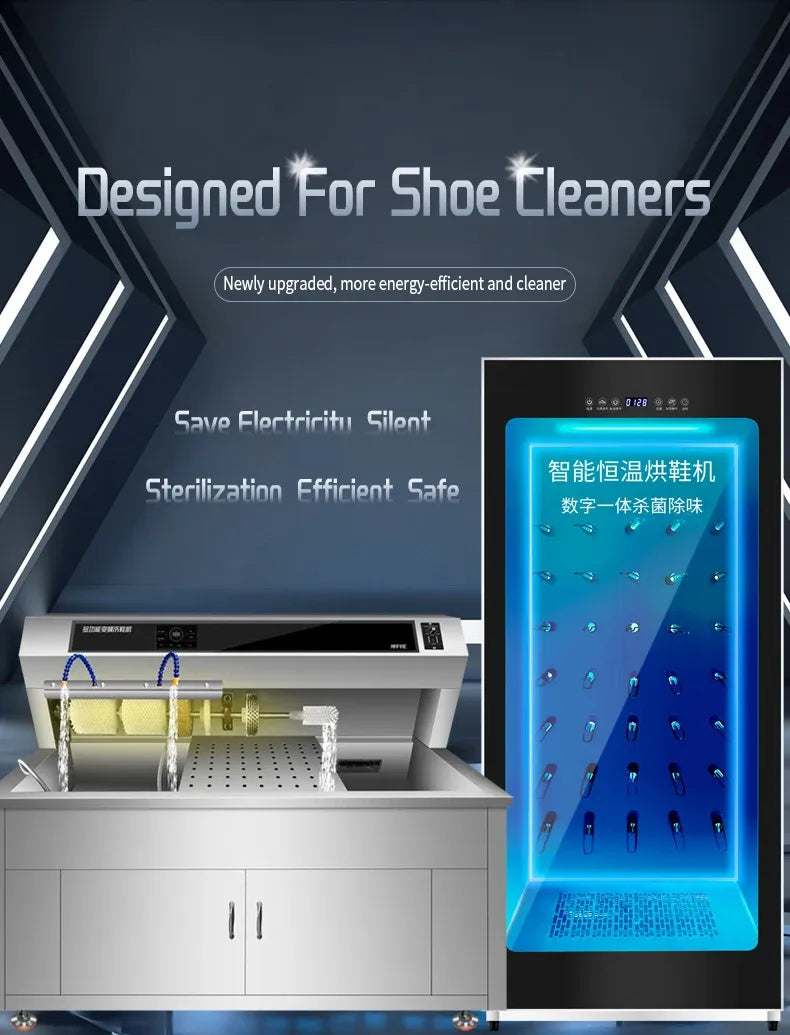 Commercial Shoe Washing Machine with Motor Steam Feature and Low MOQ
