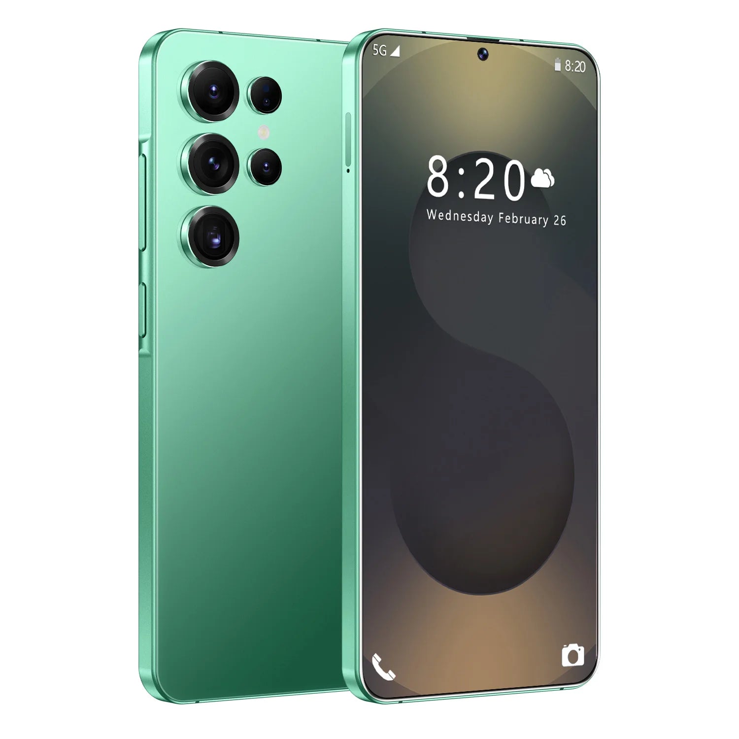 Smart Phone 2025 Cellphone S25 Ultra 7inch Unlocked Dual Card 5G Phones Android 14.0 Mobile Phones - Tidesmit