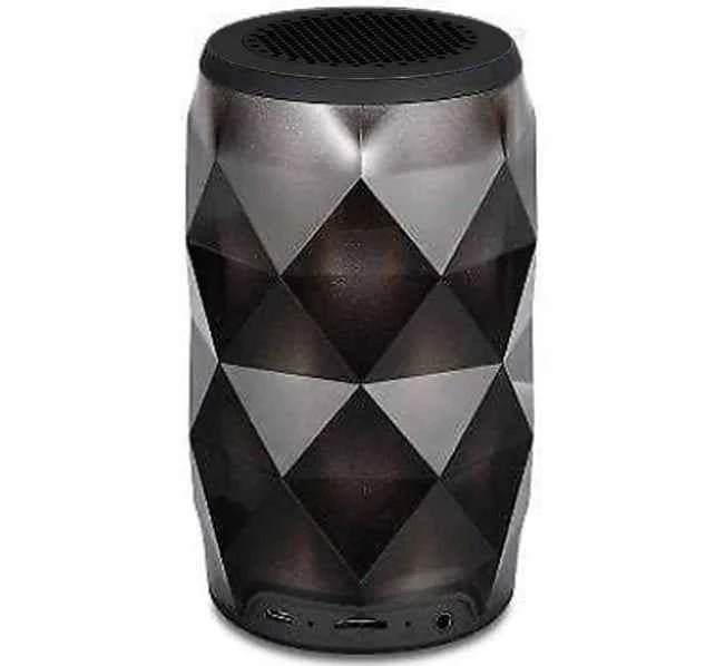 Flashing LED Touch Control Light Mini Blue Tooth Speaker Gray plastic My Store