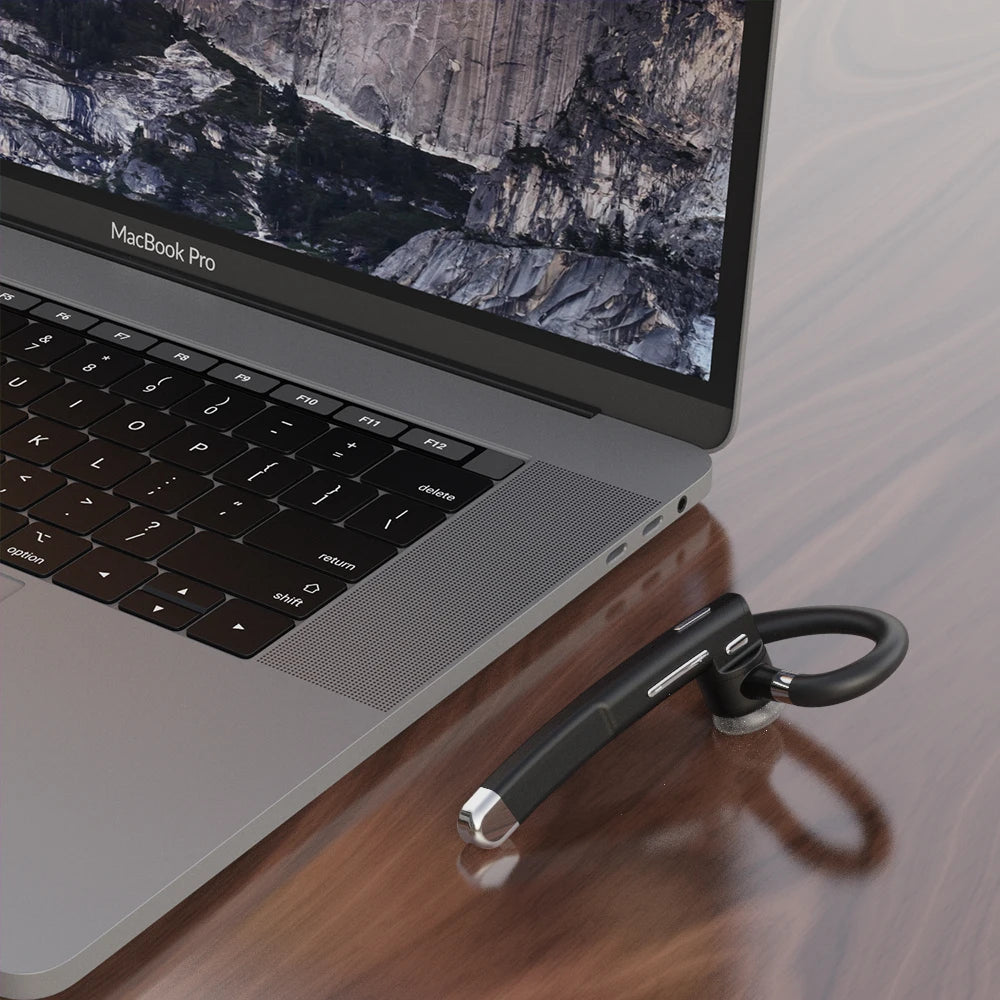 YYK-520 Single Ear Earbuds V5.2 Earphone Headset Stereo Hands-Free Sports Earpiece Tidesmit