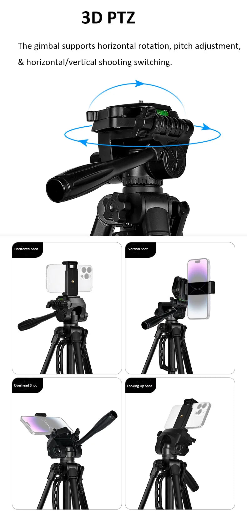 New Lightweight Adjustable LED Ring Light Self-Timer Phone Holder and Camera Tripod for Live Broadcast Equipment Hot Sale Tidesmit