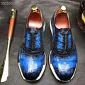 High Quality Elegant Men Shoes Sneakers Luxury Genuine Crocodile Leather Men Walking Shoes Goodyear Custom Business Mens Shoes