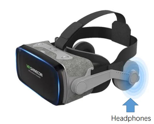 SHINECON 3D Box VR Glasses with G07E Remote Controller Set New 3D AR Hardware for Mobile Videos Games Movies VR Joystick Gamepad Tidesmit