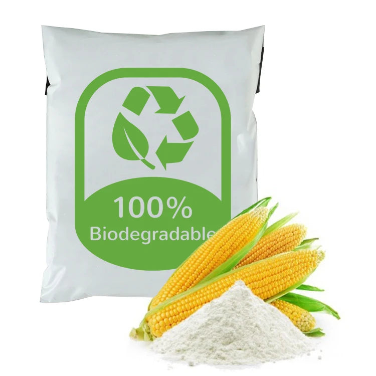 100% Biodegradable Corn Starch Mailers Post Envelopes Compostable Plastic Pink Shipping Mail Bag Packaging Poly Mailers