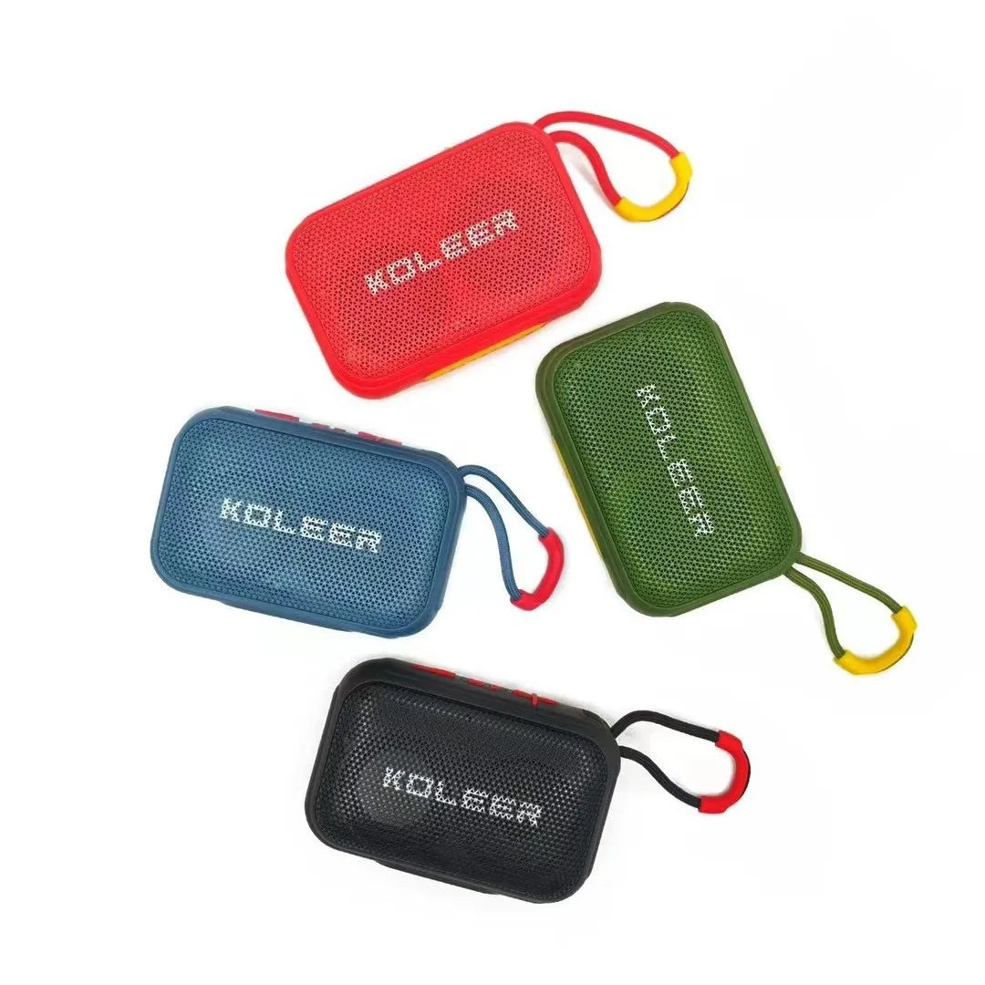 Bluetooth Speaker -Koleer H73 Outdoor Wireless for Bluetooth Speaker with RGB LED Lighting and New Bass Subwoofer Portable Mini Audio System